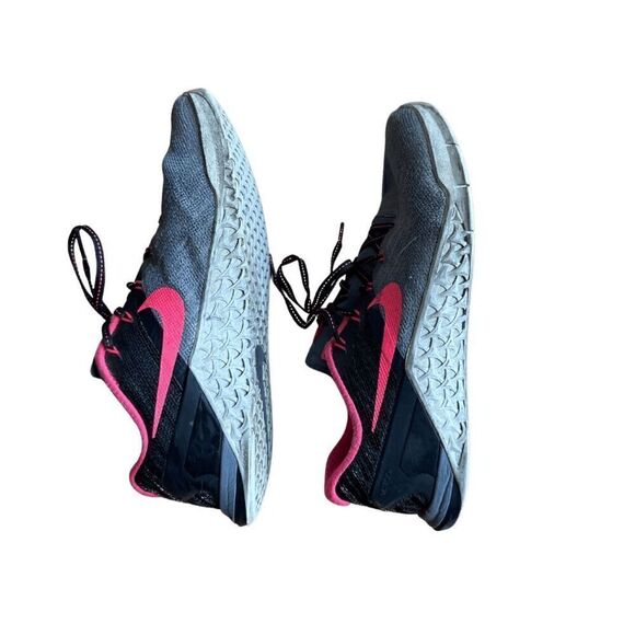 Nike Metcon 3 Womens Gray Pink Crosssfit Cross Training Athletic Sneakers Sz 9 - Picture 2 of 9